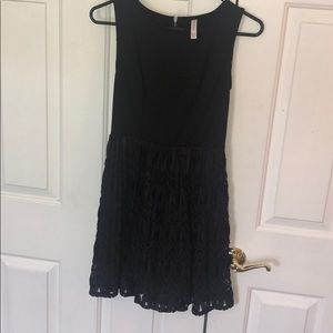 Xhiliration Black Dress